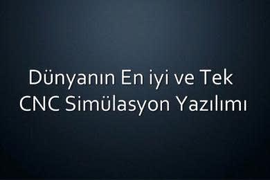 SWANSOFT CNC Simülasyon Yazılımı